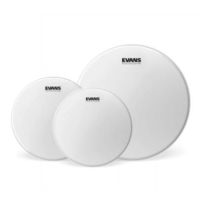 Evans - UV2 Coated Drum Head Tom Pack (10,12,14) 2-Ply