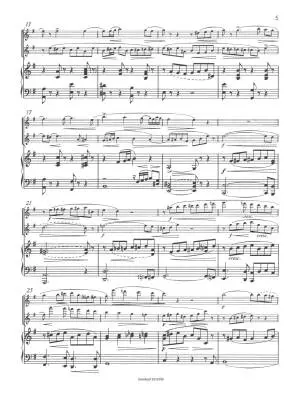Duet in E minor Op. 43 K 156 - Busoni/Theurich - 2 Flutes/Piano - Book