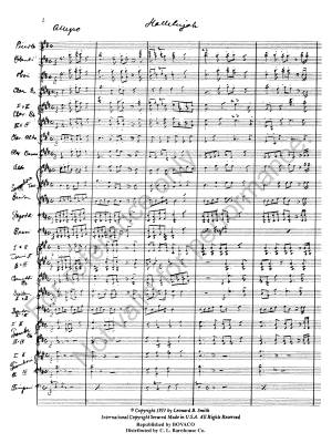 Hallelujah Chorus - Handel/Mollenhauer - Concert Band