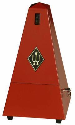 Plastic Pyramid Metronome - Red
