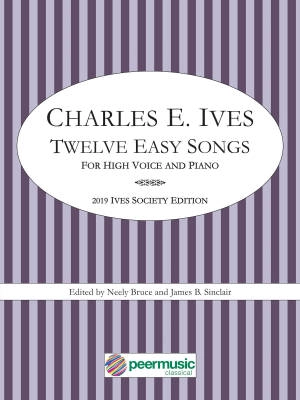 Hal Leonard - Twelve Easy Songs - Ives - High Voice/Piano