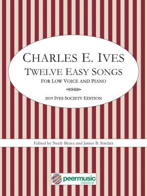 Hal Leonard - Twelve Easy Songs - Ives - Low Voice/Piano