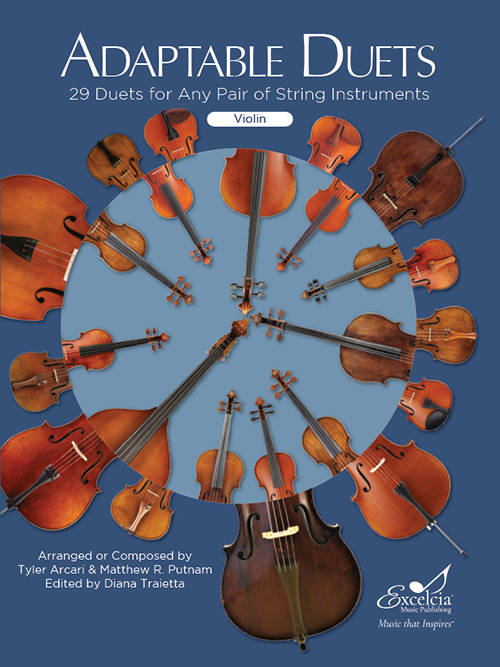 Adaptable Duets for Violin - Arcari/Putham/Traietta - Violin - Book