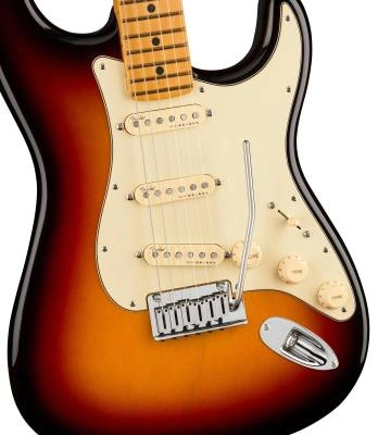 American Ultra Stratocaster, Maple Fingerboard - Ultraburst