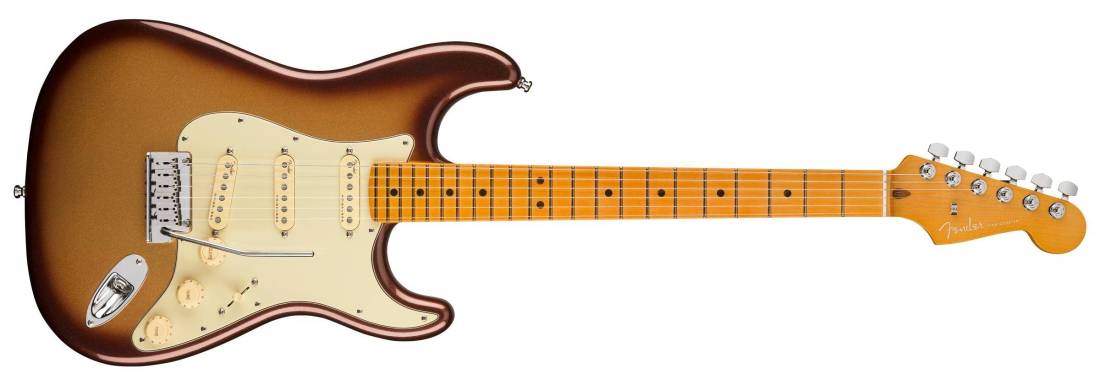 American Ultra Stratocaster, Maple Fingerboard - Mocha Burst