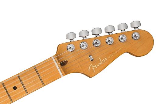 American Ultra Stratocaster, Maple Fingerboard - Plasma Red Burst