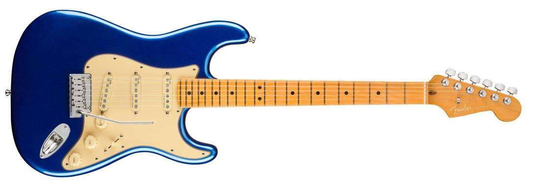 American Ultra Stratocaster, Maple Fingerboard - Cobra Blue