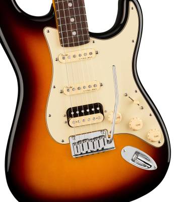 American Ultra Stratocaster HSS, Rosewood Fingerboard - Ultraburst