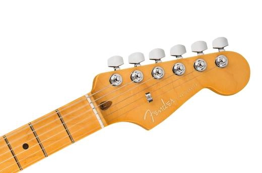 American Ultra Stratocaster HSS, touche en érable - Arctic Pearl