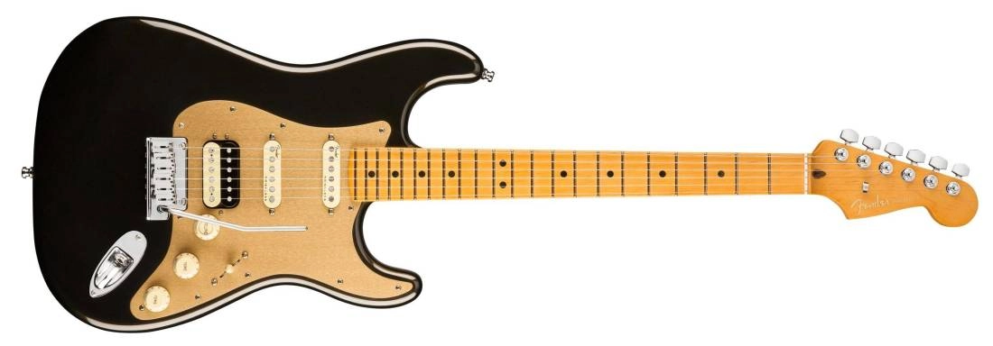 American Ultra Stratocaster HSS, Maple Fingerboard - Texas Tea