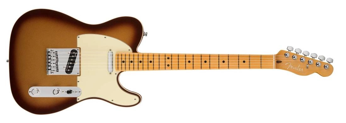 American Ultra Telecaster, Maple Fingerboard - Mocha Burst