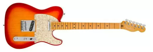 American Ultra Telecaster, Maple Fingerboard - Plasma Red Burst