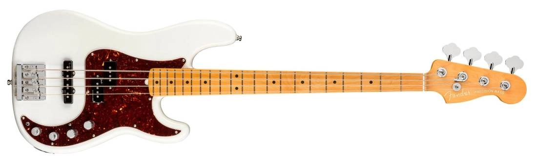 American Ultra Precision Bass, Maple Fingerboard - Arctic Pearl