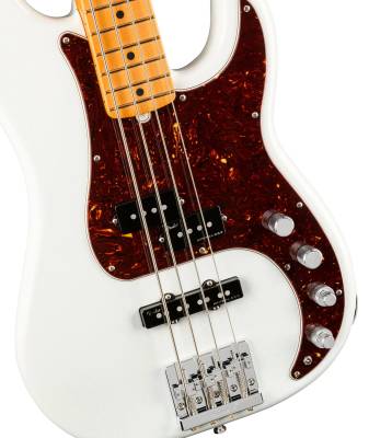 American Ultra Precision Bass, Maple Fingerboard - Arctic Pearl