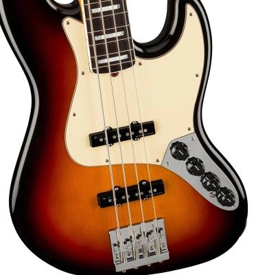 American Ultra Jazz Bass, Rosewood Fingerboard - Ultra Burst