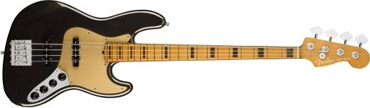 American Ultra Jazz Bass, Maple Fingerboard - Texas Tea