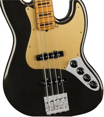 American Ultra Jazz Bass, Maple Fingerboard - Texas Tea