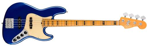 American Ultra Jazz Bass, Maple Fingerboard - Cobra Blue