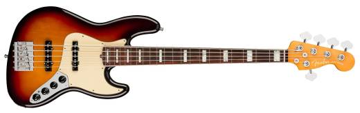 Fender - American Ultra Jazz Bass V, Rosewood Fingerboard - Ultraburst