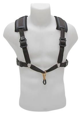 BG France - Comfort Harness with Coated Clasp for Alto/Tenor/Baritone Sax - Men - XL