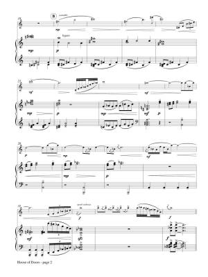 House of Doors (Concerto for Flute) - Bassingthwaighte - Flute/Piano Reduction