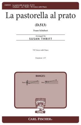 Carl Fischer - La pastorella al prato, D.513 - Goldoni /Schubert /Thrift - TB