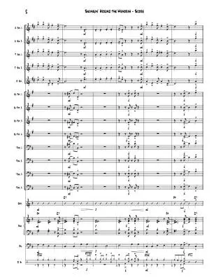 Swingin\' Around The Menorah - Collins-Dowden - Jazz Ensemble - Gr. Easy