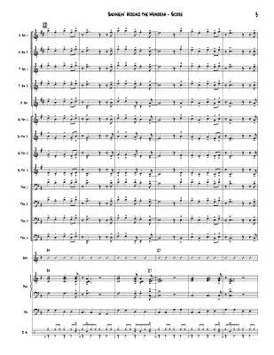 Swingin\' Around The Menorah - Collins-Dowden - Jazz Ensemble - Gr. Easy