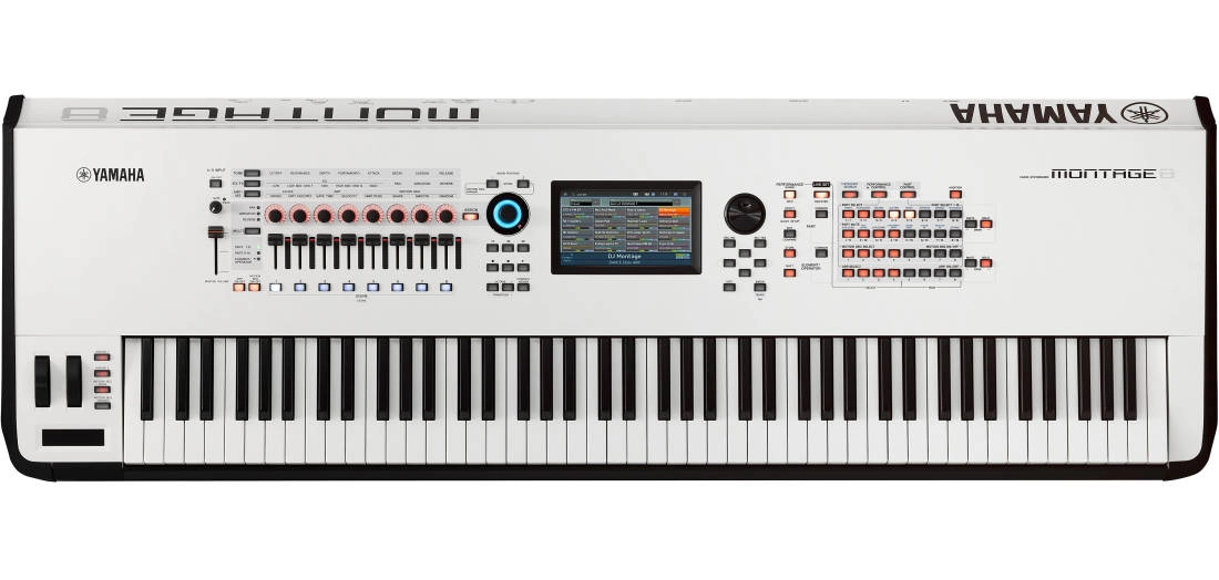 MONTAGE 8 - 88-Key Synthesizer with Balanced Hammer Action - White