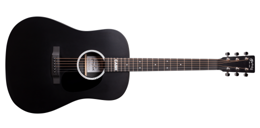 Martin Guitars - DX Johnny Cash Dreadnought HPL Acoustic-Electric Guitar - Jett Black