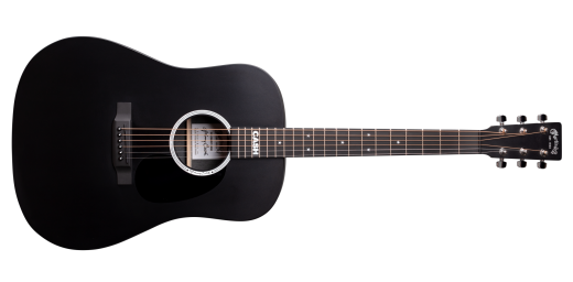 Martin Guitars - Guitare acoustique-lectrique dreadnought JohnnyCash DX en HPL (fini Jett Black)