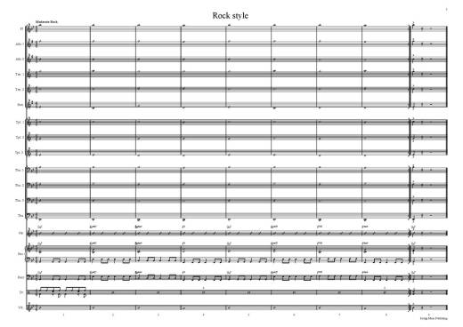 Super Fast & Easy Warm-ups for Big Band - Schmidli - Jazz Ensemble - Gr. 1.5