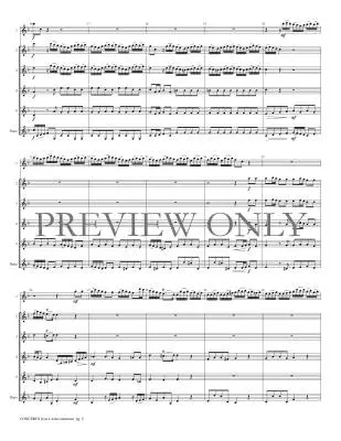 Concerto from L\'Estro armonico Op. 3 #9 - Vivaldi/Marlatt - Clarinet Ensemble