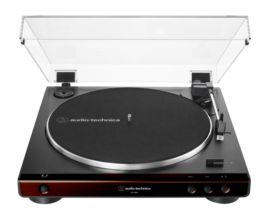 ATLP60X Fully Automatic Belt-Drive Turntable - Brown