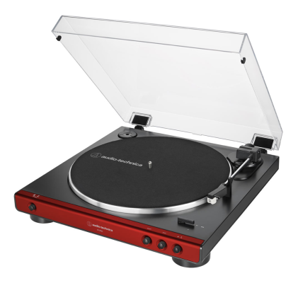 ATLP60X Fully Automatic Belt-Drive Turntable - Red