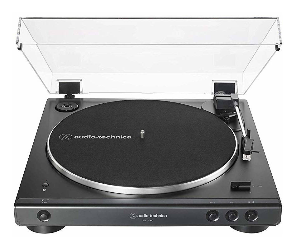 AT-LP60XBT Fully Automatic Bluetooth Belt-Drive Turntable - Black