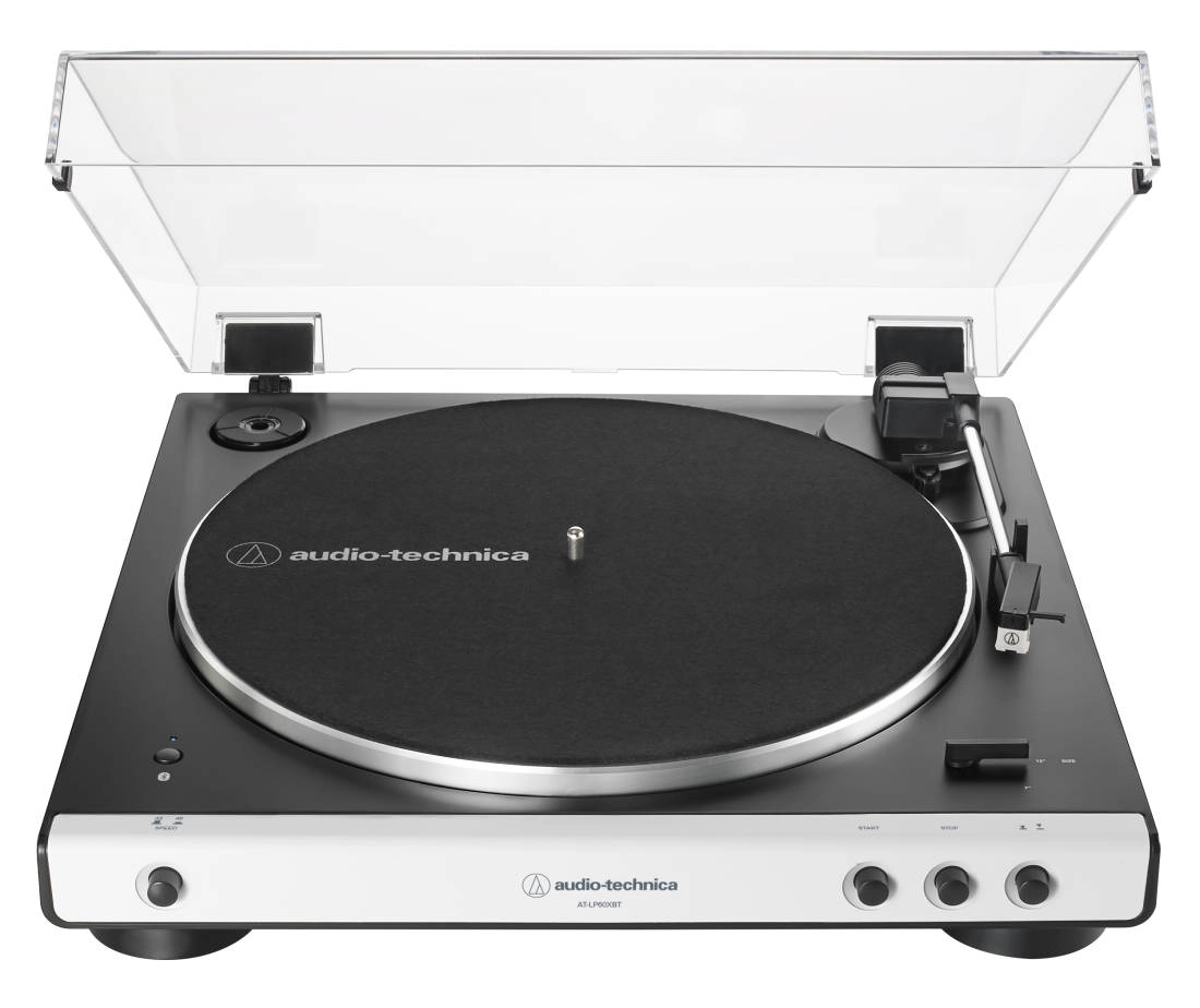 AT-LP60XBT Fully Automatic Bluetooth Belt-Drive Turntable - White