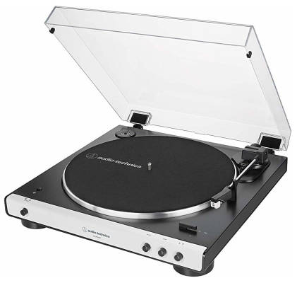 AT-LP60XBT Fully Automatic Bluetooth Belt-Drive Turntable - White