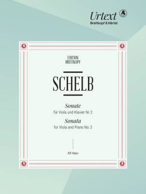 Breitkopf & Hartel - Sonata for Viola and Piano No. 2 - Schelb - Viola/Piano - Book