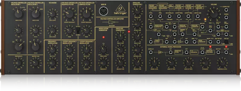 Synthétiseur analogique semi modulaire K-2