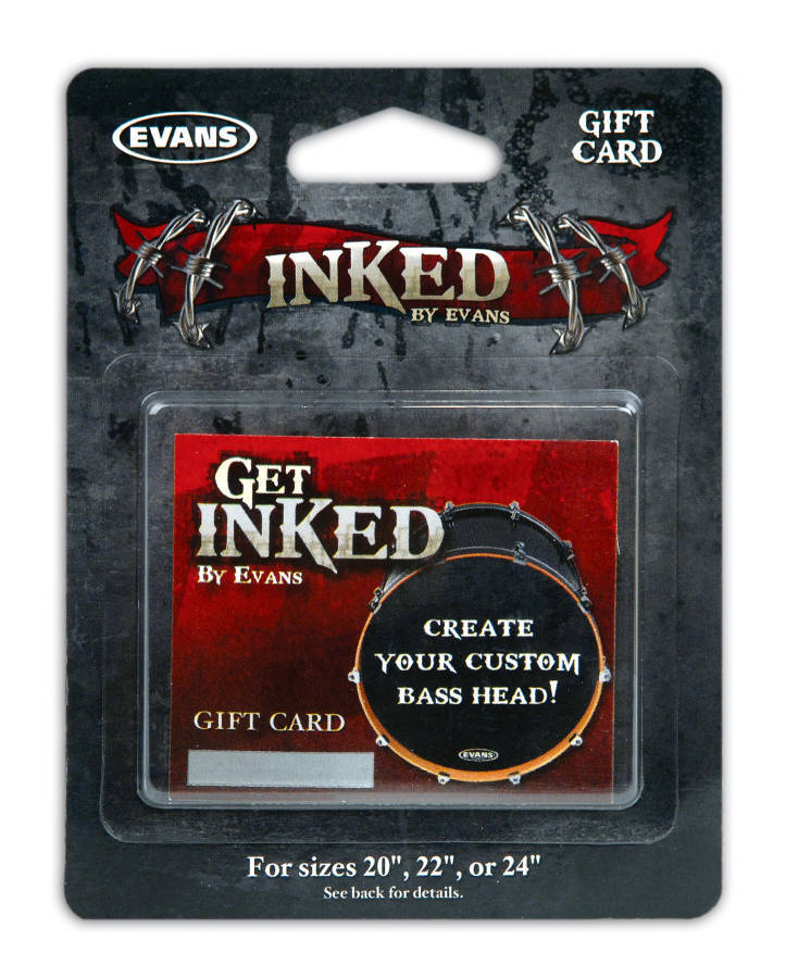INKCARDB - Customiz Bass Head Card