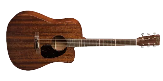 DC-15ME Solid Mahogany Dreadnought Acoustic/Electric Guitar