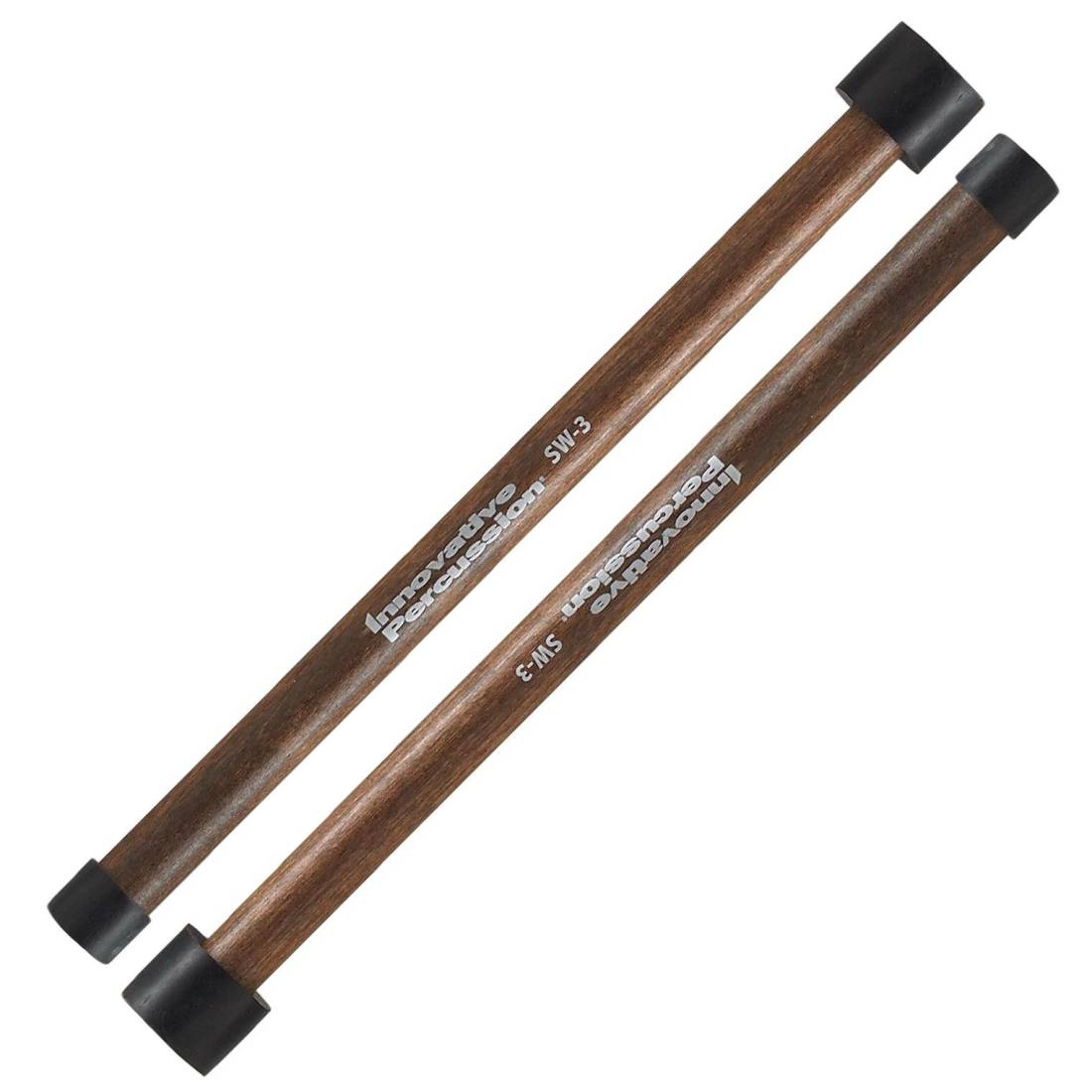 Walnut Shaft Steel Drum Mallets - Double Second