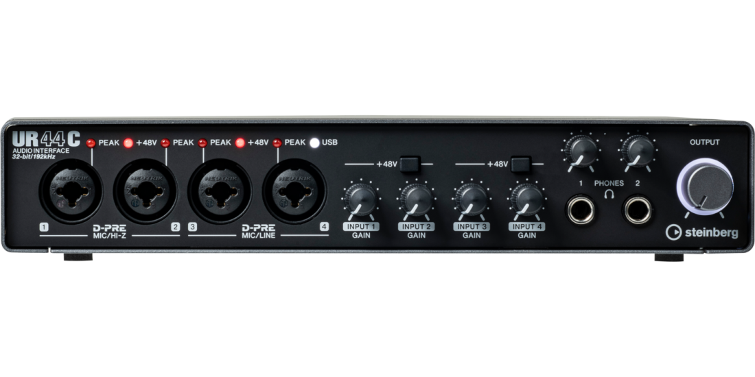Steinberg - UR44C 6-In/4-Out USB 3.0 Audio Interface