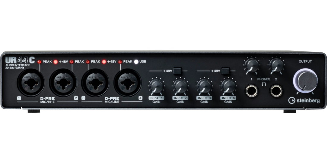 UR44C 6-In/4-Out USB 3.0 Audio Interface