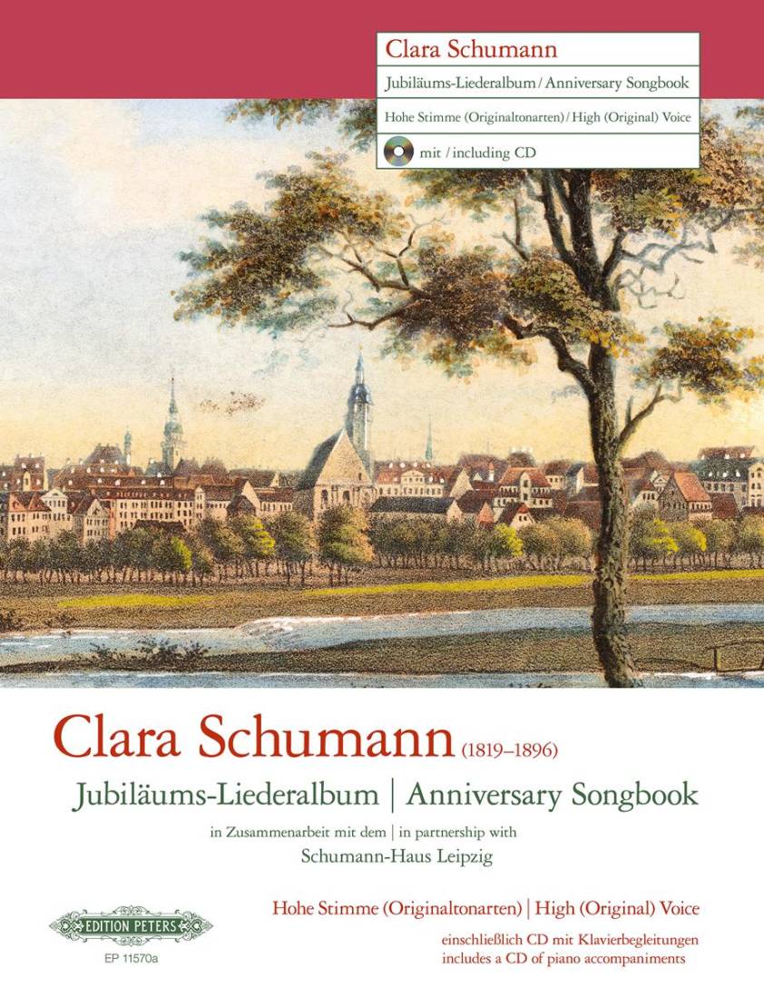 Anniversary Songbook - Schumann - High (Original) Voice Edition - Book/CD