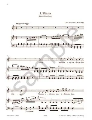Anniversary Songbook - Schumann - Medium-low Voice Edition - Book/CD