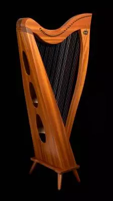 Crescendo 34 Harp with Camac Levers and Gut Strings