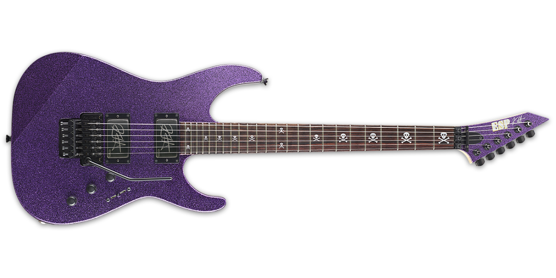 KH-2  Kirk Hammett Signature Electric Guitar - Purple Sparkle