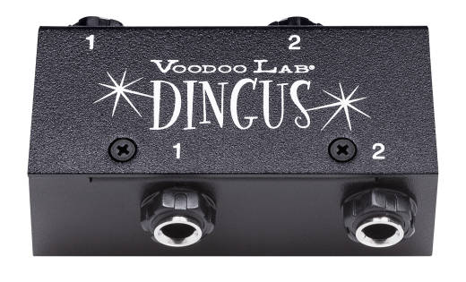 Voodoo Lab - Dingus Dual 1/4 Feed-Thru Module for Dingbat Pedalboards